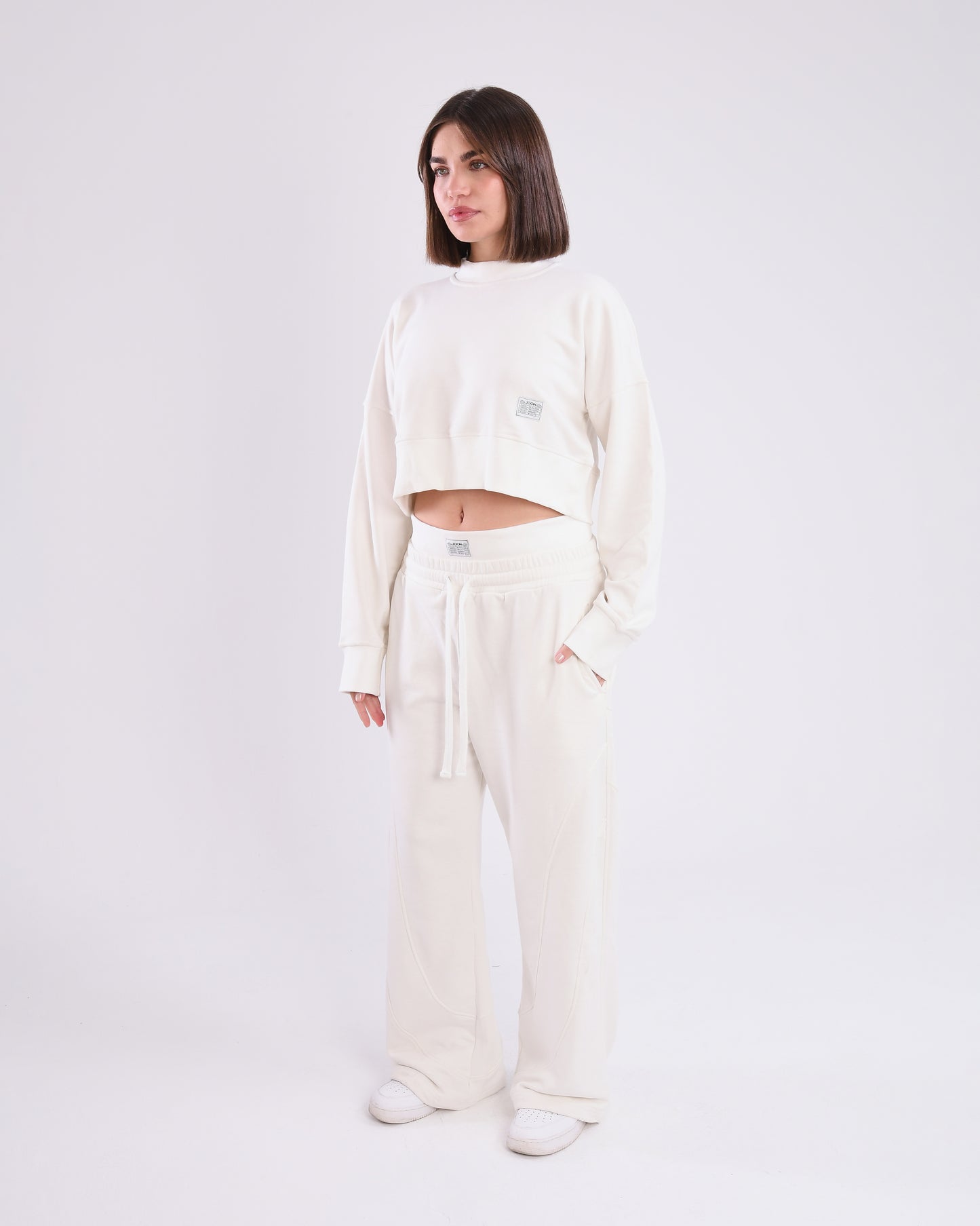 Off-White Unisex Wide Leg Sweatpants