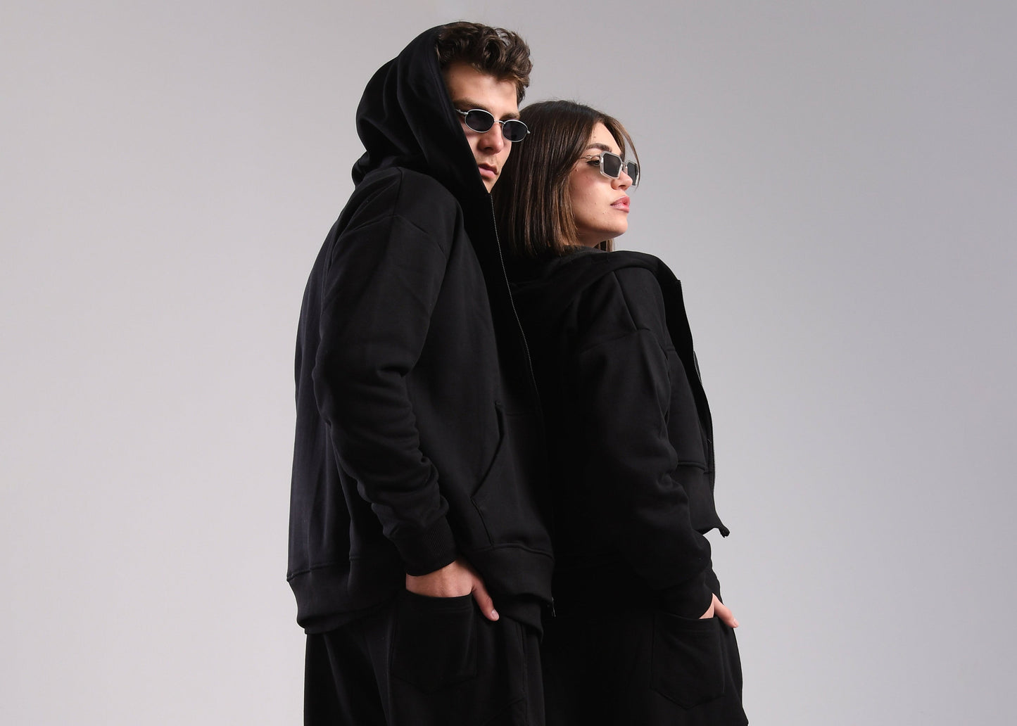 Black Zip-Up Jacket