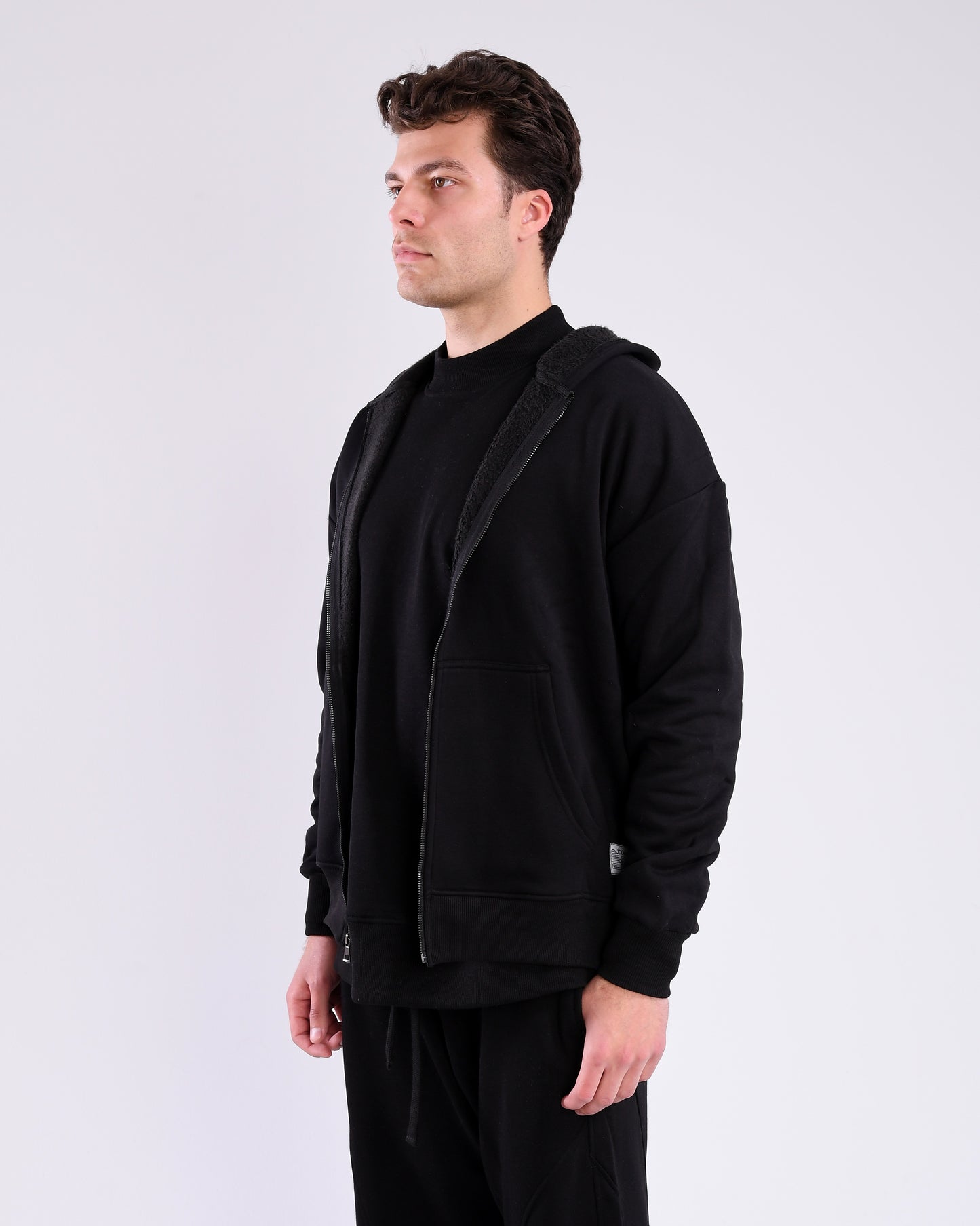 Black Zip-Up Jacket