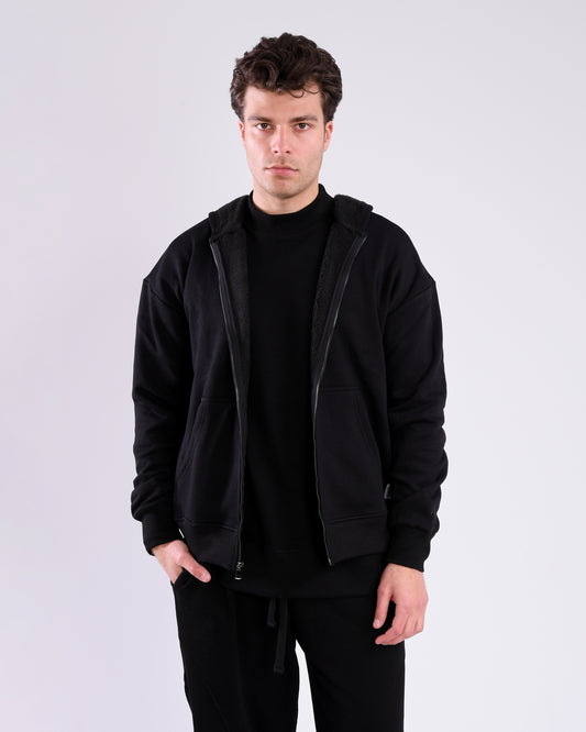 Black Zip-Up Jacket