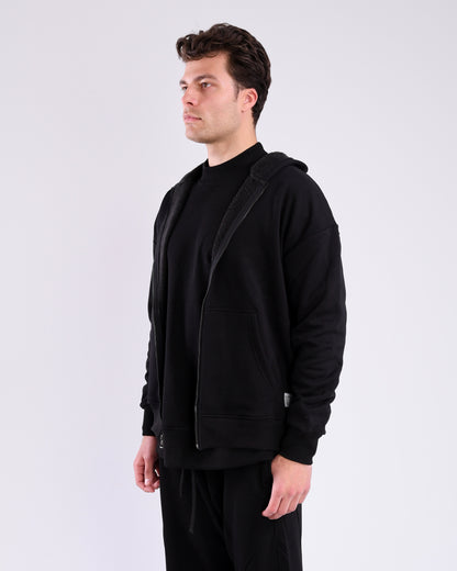 Black Zip-Up Jacket